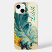 Vintage Ostrich Plume Case-Mate iPhoneケース (裏面)