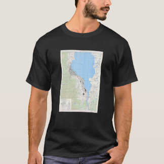 Vintage Otsu Japan Map 1945 1 Tシャツ