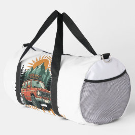 Vintage Overland 4x4 Adventure Escape The City ダッフルバッグ