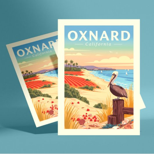 Vintage Oxnard California ポストカード