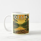 Vintage Ozark Missouri コーヒーマグカップ (左)