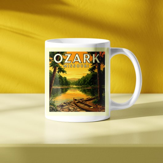 Vintage Ozark Missouri コーヒーマグカップ