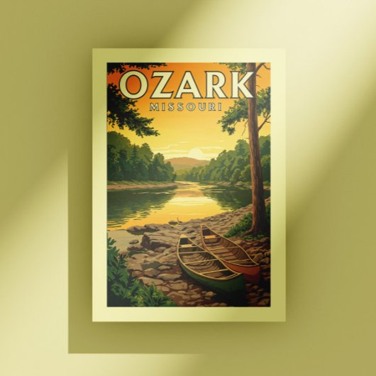 Vintage Ozark Missouri ポストカード