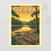 Vintage Ozark Missouri ポストカード (正面)