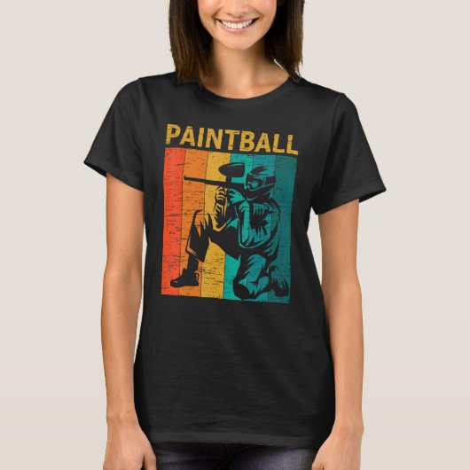 Vintage Paintball Tシャツ (正面)