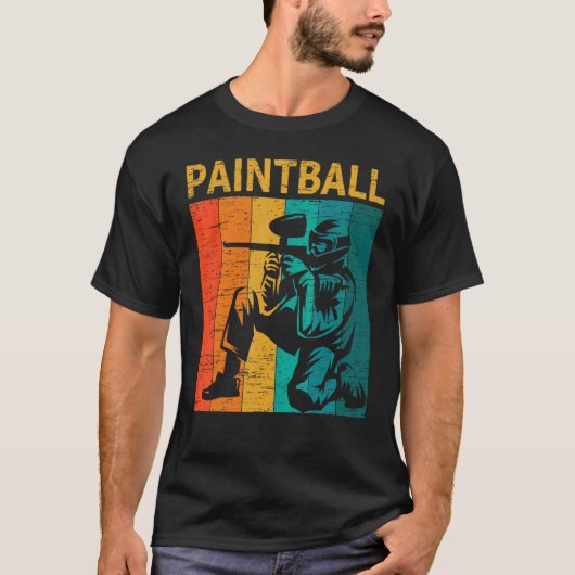 Vintage Paintball Tシャツ (正面)