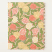 Vintage Painterly Roses Personalized Planner プランナー手帳 (裏面)