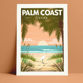Vintage Palm Coast Florida ポストカード