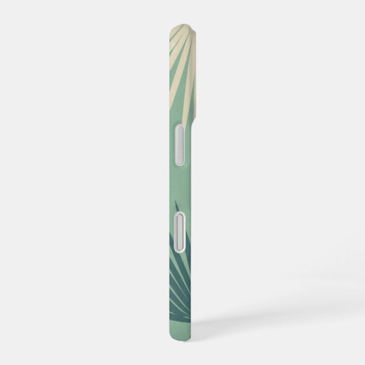 Vintage Palm Leaves iPhone 16ケース (右側面)