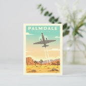 Vintage Palmdale California ポストカード (スタンド正面)
