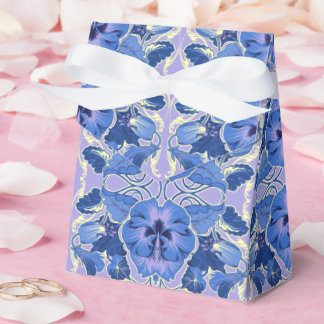 Vintage Pansies Gift Wrap フェイバーボックス