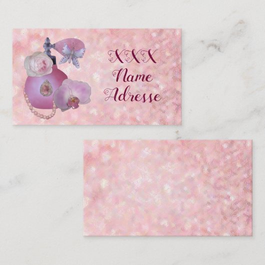 Vintage Parfüm 名刺 (正面/裏面)