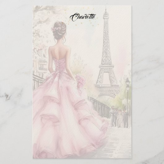 Vintage Paris  便箋 (正面)