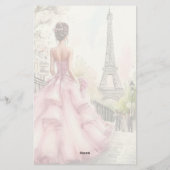 Vintage Paris  便箋 (裏面)