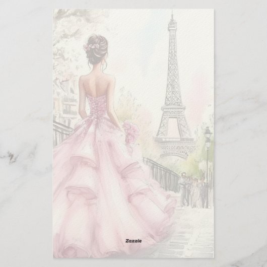 Vintage Paris  便箋 (裏面)