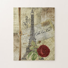 Vintage Paris Design ジグソーパズル