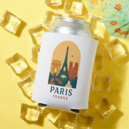 Vintage Paris Notre Dame Cathedral Can Cooler  缶クーラー