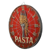 Vintage Pasta Italian Kitchen Rustic Spaghetti Far ダーツボード (正面右)