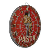 Vintage Pasta Italian Kitchen Rustic Spaghetti Far ダーツボード (正面左)