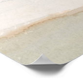 Vintage Pastel Mountain Landscape Art ポスター (角)