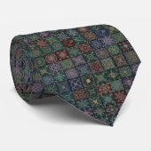 Vintage Patchwork Mosaic  ネクタイ (ロール)