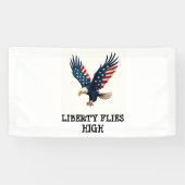 Vintage Patriotic Eagle 4th of July Banner 横断幕 (横)