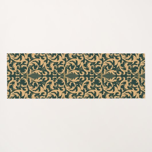 Vintage pattern ヨガマット (裏面(横))
