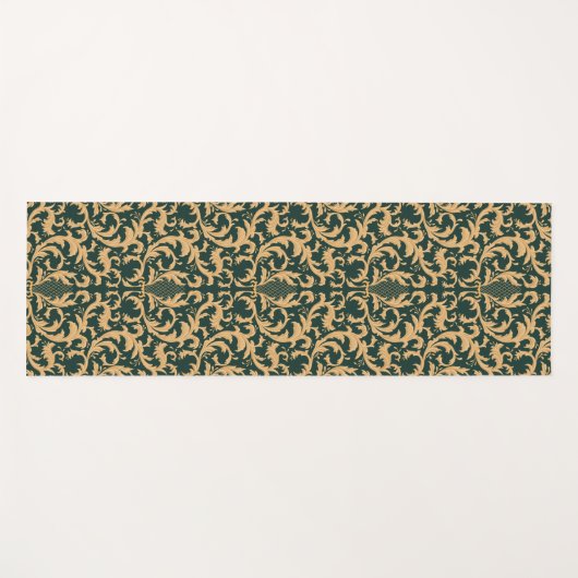 Vintage pattern ヨガマット (正面(横))