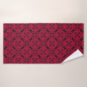 Vintage pattern art designabstract, antique, arabe バスタオル (バスタオル)
