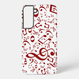 Vintage  Pattern Notes Samsung Galaxy S22+ケース