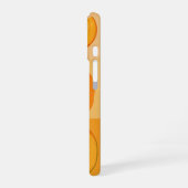 Vintage Pattern with Stylized Mangoes iPhone 16ケース (左側面)