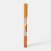 Vintage Pattern with Stylized Mangoes iPhone 16ケース (右側面)