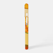 Vintage Pattern with Stylized Mangoes iPhone 16ケース (左側面)