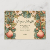 Vintage Pear Garden Botanica Diapper Raffle  エンクロージャーカード (正面)