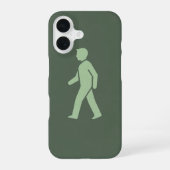 Vintage Pedestrian Icon iPhone 16ケース (裏面)