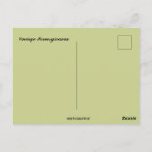 Vintage Pennsylvania Map ポストカード (裏面)