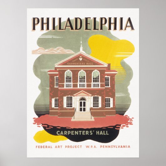 Vintage Pennsylvania Poster ポスター (正面)