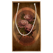 Vintage Peonies スモールペーパーバッグ (裏面)