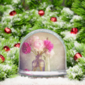 Vintage Peony Bouquet in Glass Vases (クリスマス)