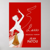 Vintage Perfume Advertising French Poster ポスター (正面)