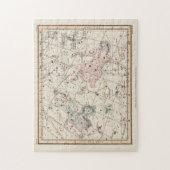 Vintage Perseus and Andromeda Constellations Map  ジグソーパズル (縦)