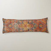 Vintage Persian Style Ornamental Rug Boho ボディピロー (裏面)