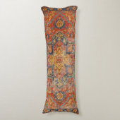 Vintage Persian Style Ornamental Rug Boho ボディピロー (正面縦)