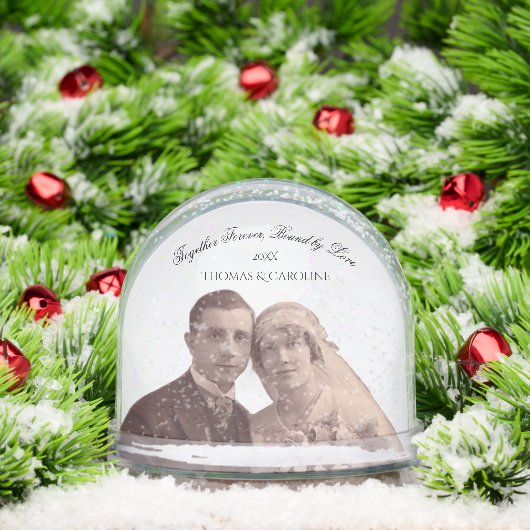 Vintage Personalized Grandparents Keepsake Gift (クリスマス)