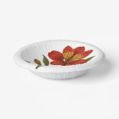 Vintage Peruvian lily ペーパーボウル (傾斜あり)