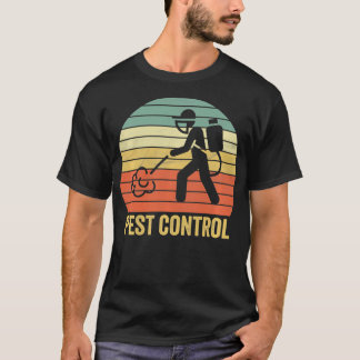 Vintage Pest Control Eterminator Halloween Costume Tシャツ