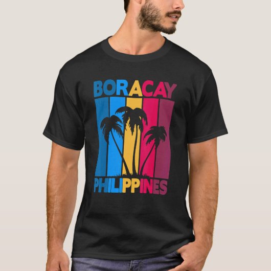Vintage Philippines Boracay Tシャツ (正面)
