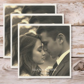 Vintage Photo スタンダードランチョンナプキン