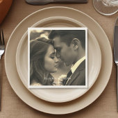 Vintage Photo スタンダードランチョンナプキン