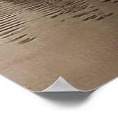 Vintage Photo Indian Village Teepee ポスター (角)